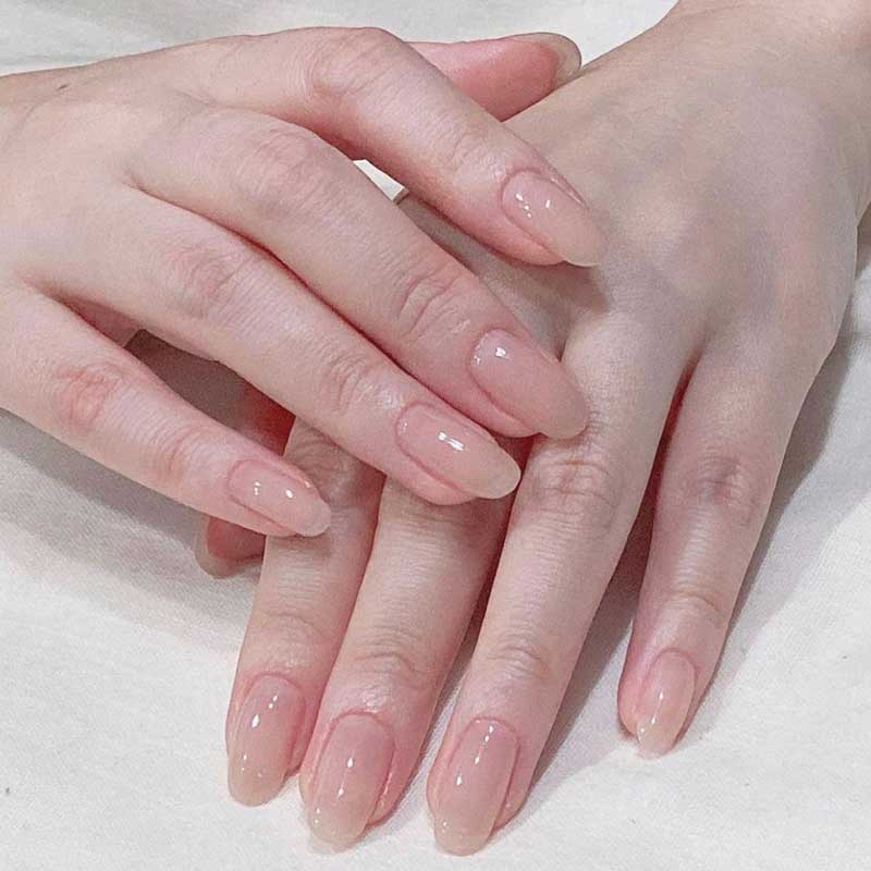 Builder Gel with Gel Color French