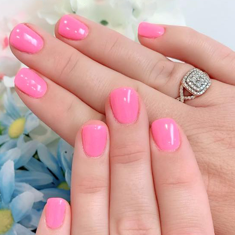 Aura Non-Toxic Mani w Dip Powder on Real Nails Aura Non-Toxic Mani w Dip Powder on Real Nails
