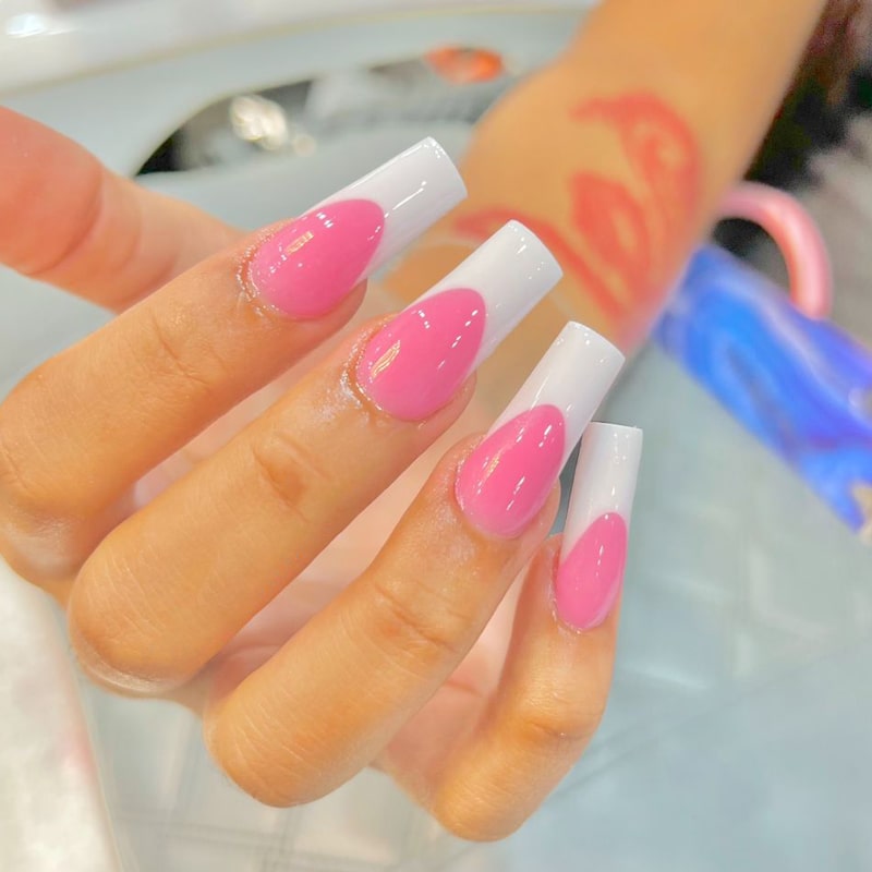 Light Concept Nails Pink Fill-ins Light Concept Nails Pink Fill-ins